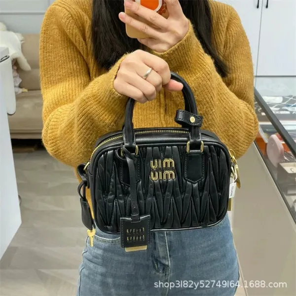 Miu Miu Matelassé Mini Bag Red Handbag - 8