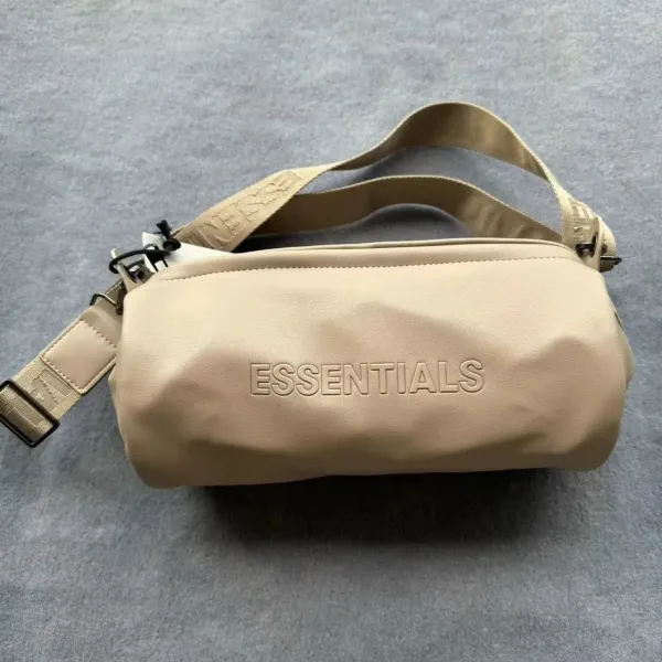 Fear of God Essentials Cylinder Belt Bag Black - 8