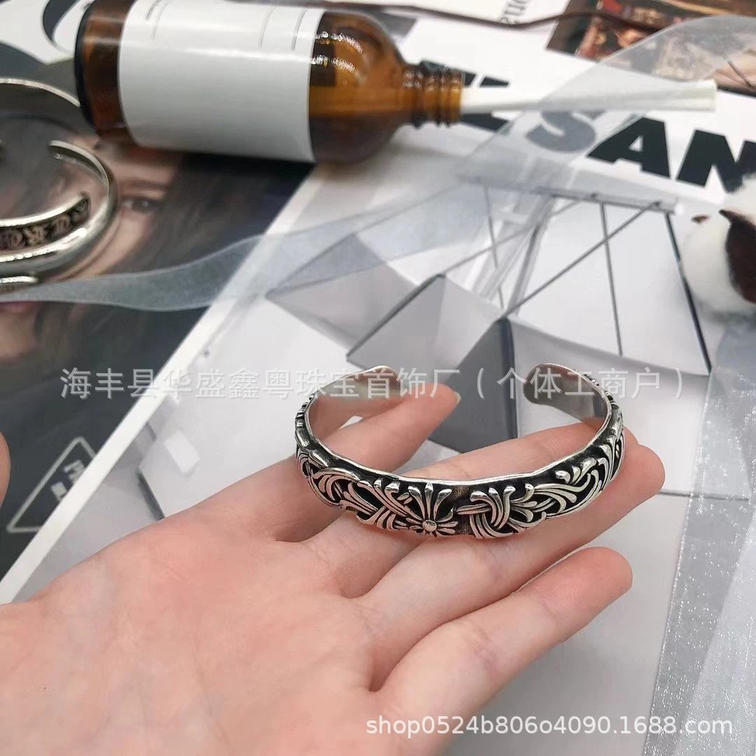 Cross Floral Bracelet