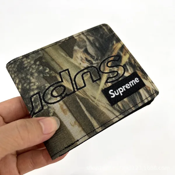 Supreme x JNCO Camo Print Short Wallet - 1