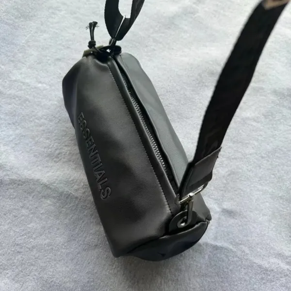 Fear of God Essentials Cylinder Belt Bag Black - 10