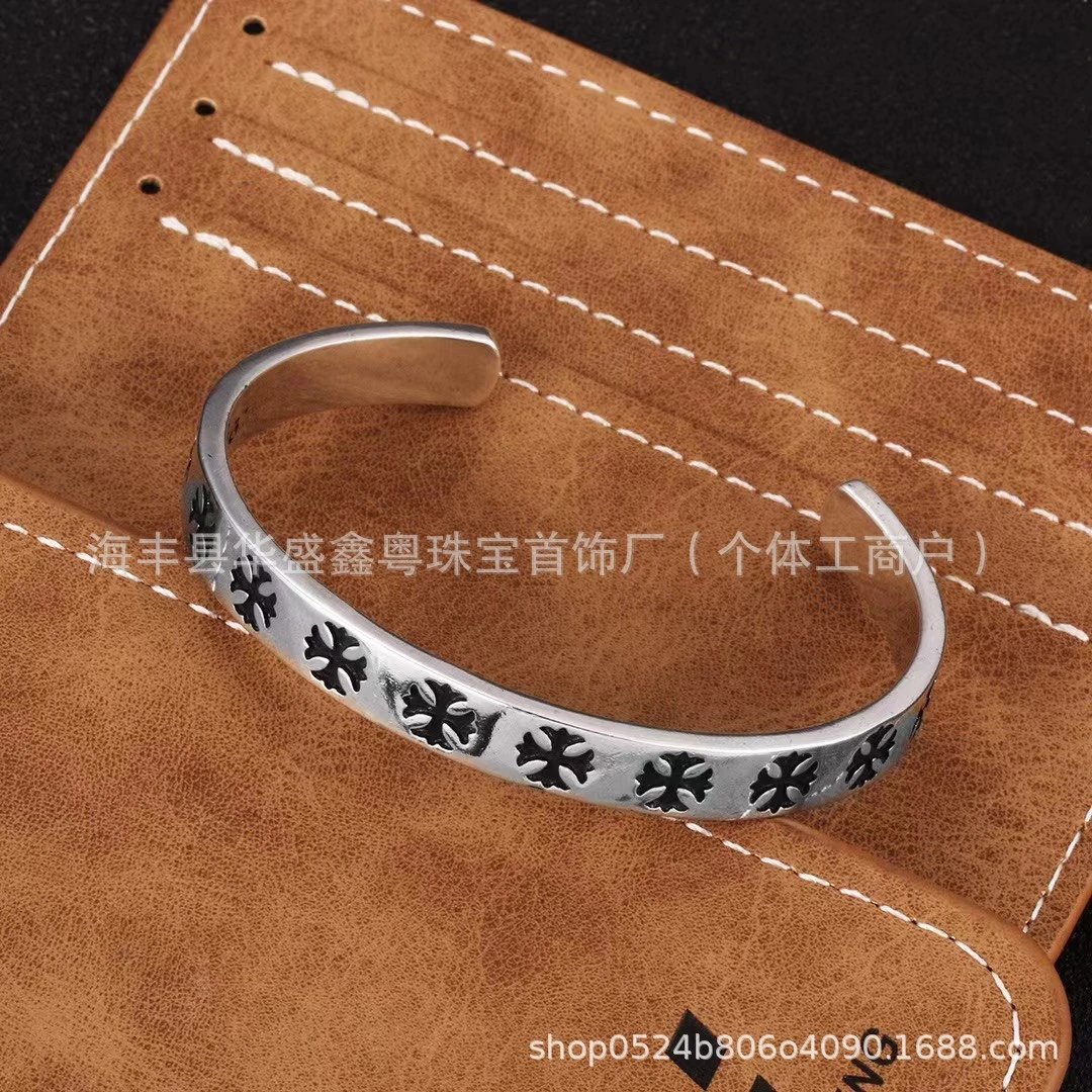 Full Cross Floral Bracelet