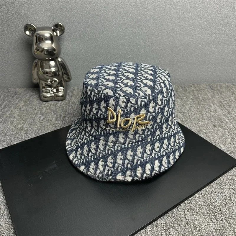 Dior Oblique Bucket Hat Black and White - 5