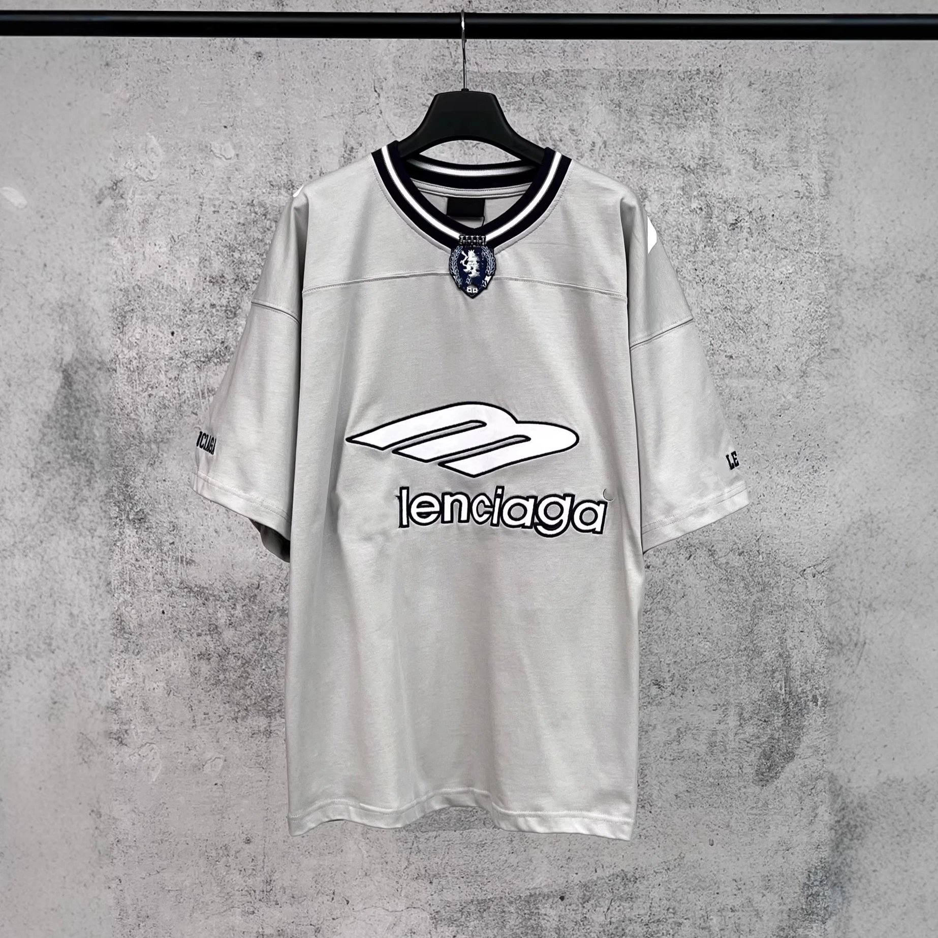Letter Embroidered Print Short Sleeve T-Shirt