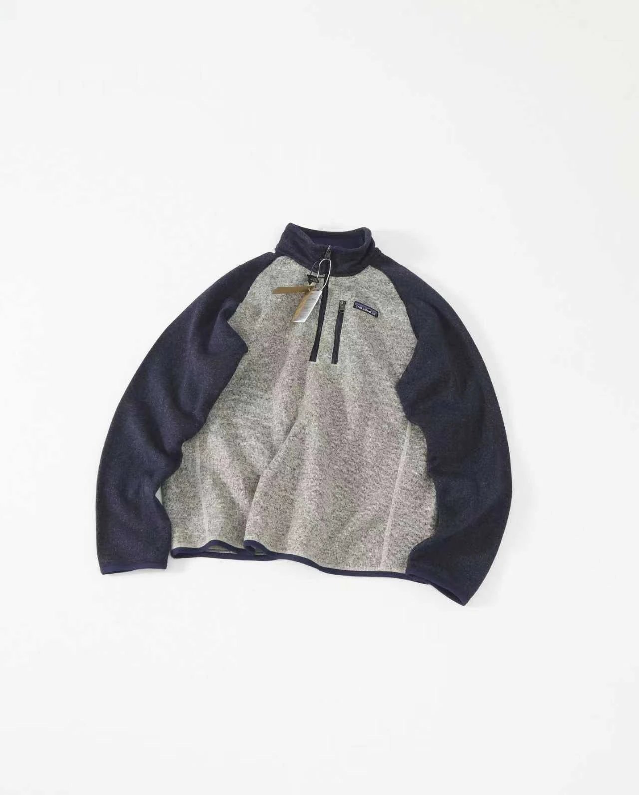 Half-Zip Fleece Colorblock Hoodie Couple Set photo 4