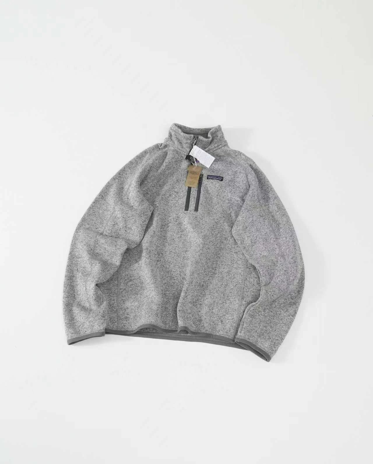 Half-Zip Fleece Colorblock Hoodie Couple Set photo 3