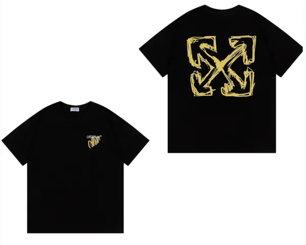 Off-White Arrow Graphic Black T-Shirt - 1