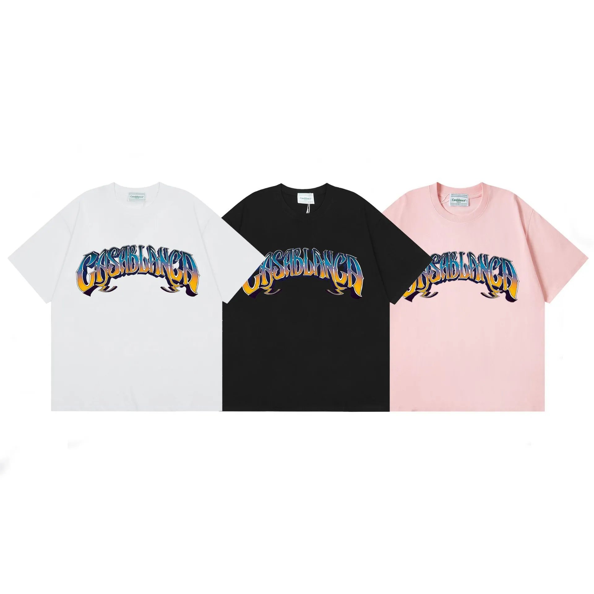 Casa Blanca White Graphic Print Oversized T-Shirt