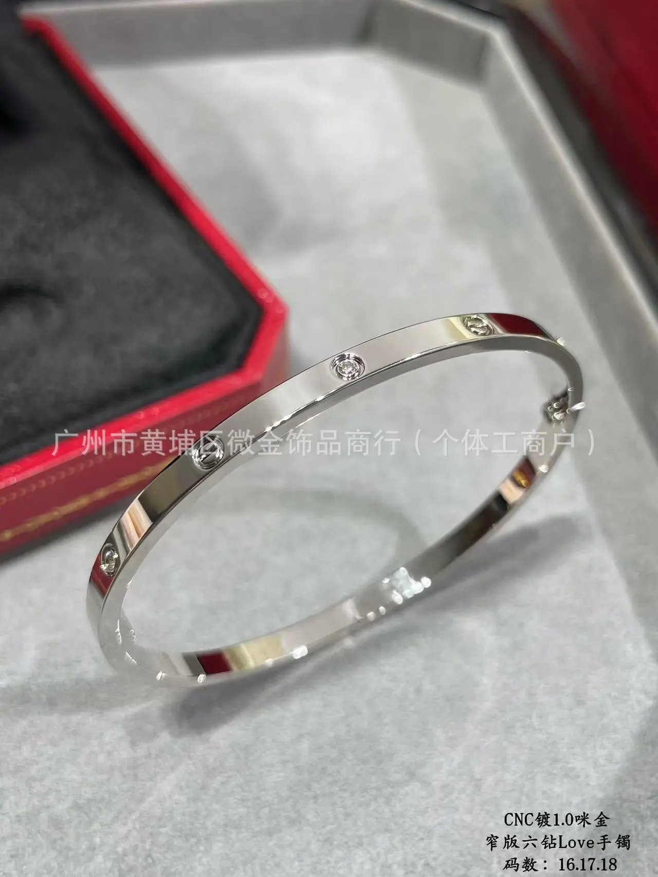 Screw Nail Bracelet Rose Gold photo 5