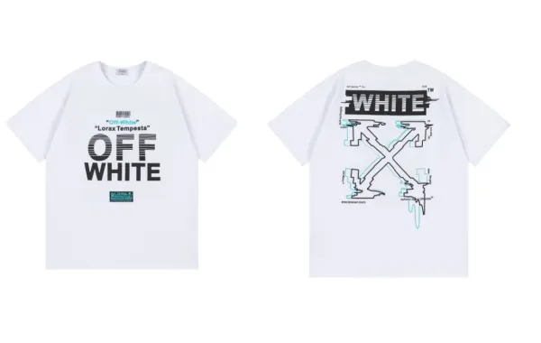 Off-White 'Lorax Tempesta' White T-Shirt - 1