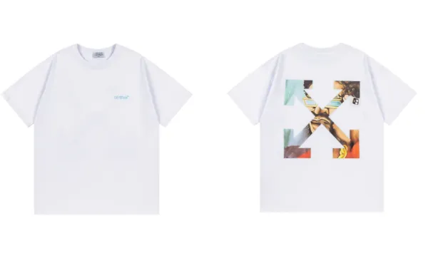 Off-White Arrow Print T-Shirt White - 1