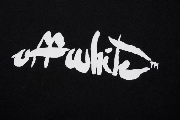 Off-White Abstract Print T-Shirt White - 40