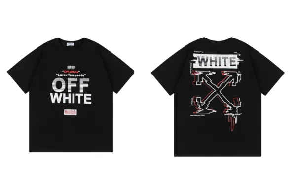 Off-White Lorax Tempesta Black T-Shirt - 1