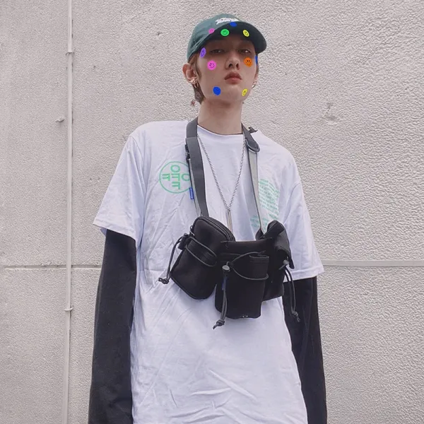 Off-White Abstract Print T-Shirt White - 17