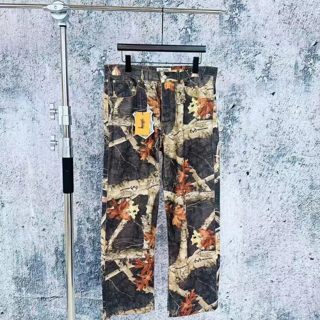 Branch Print Casual Cargo Pants photo 8