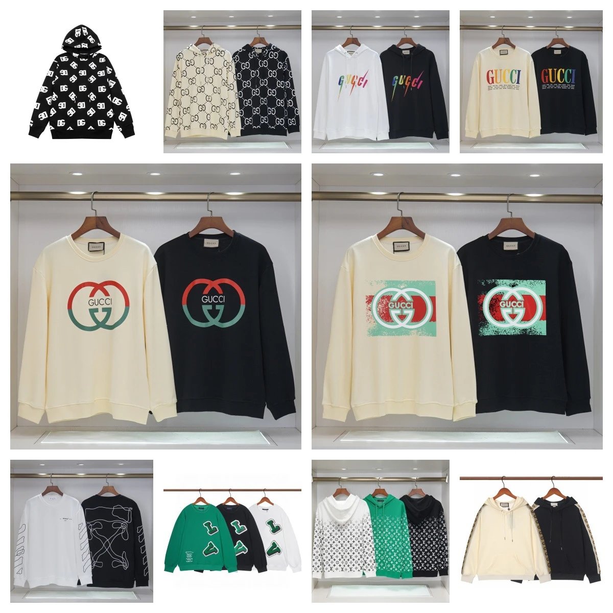 Gucci Gg Supreme Hoodies And Sweatshirts
