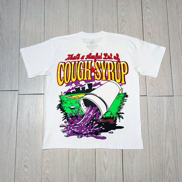 Cough Syrup White Short-Sleeve T-Shirt