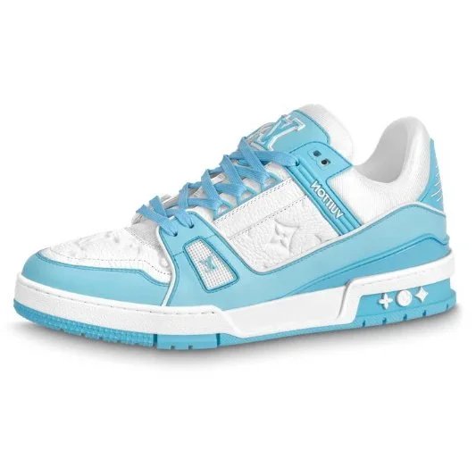 Louis White Blue