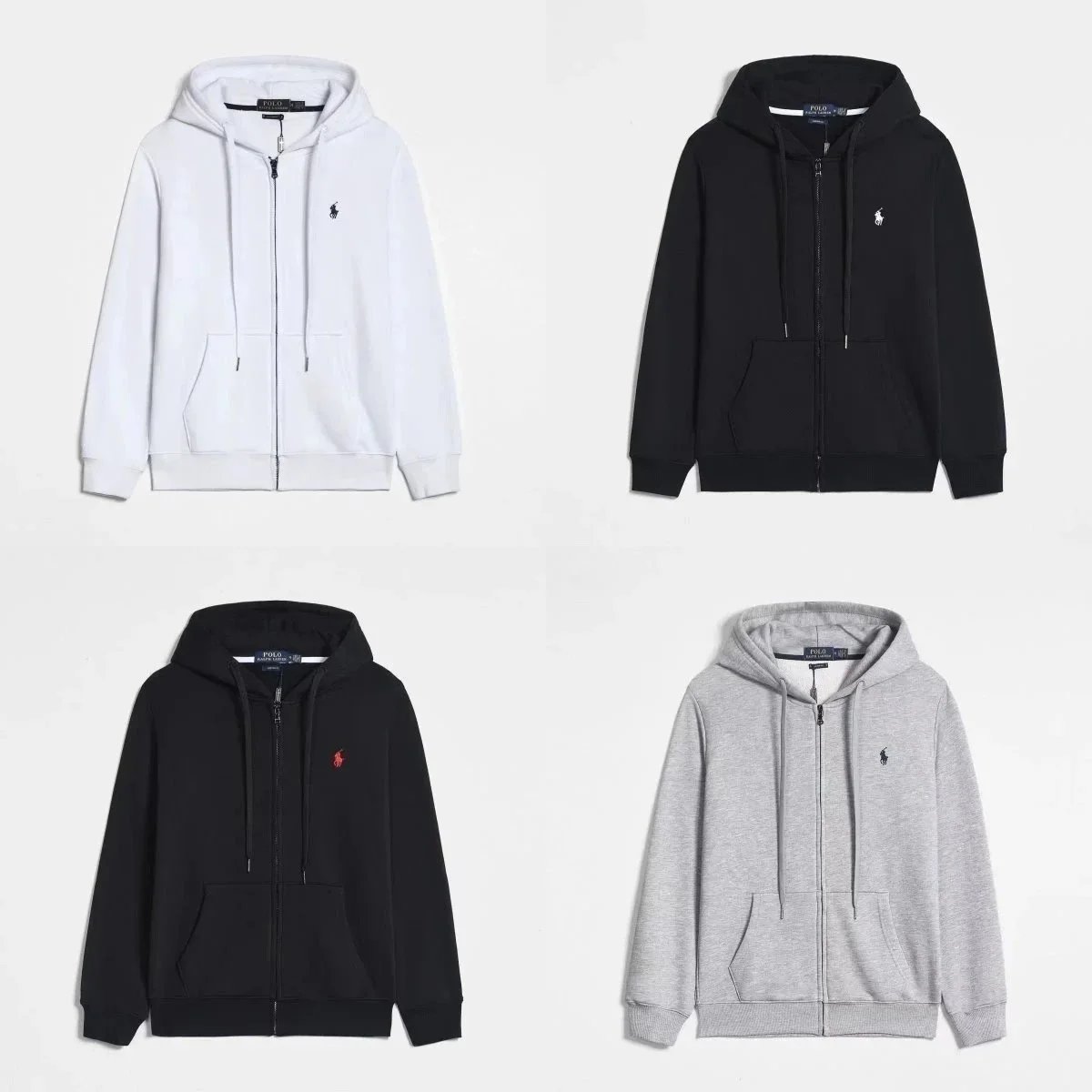 R*L zip-up sweatshirt