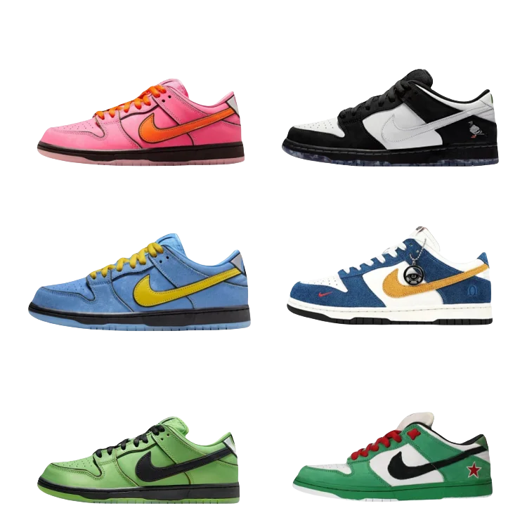 Powerpuff Girls x Nike Dunk SB