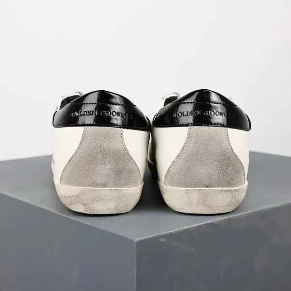 Golden Goose Superstar Glitter Silver Sneakers - 9
