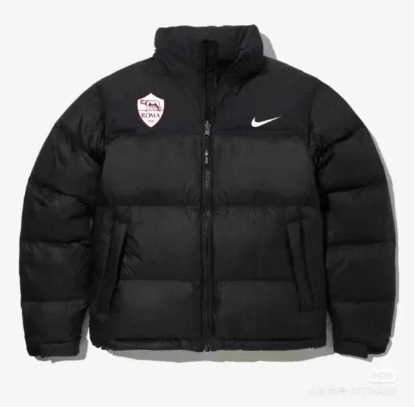 Nike x AS Roma N98 Down Jacket Black - 7