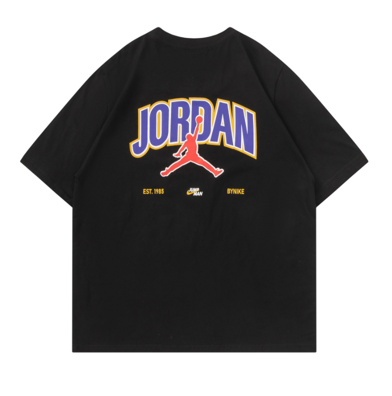 Air Jordan Graphic Print Black T-Shirt - 8