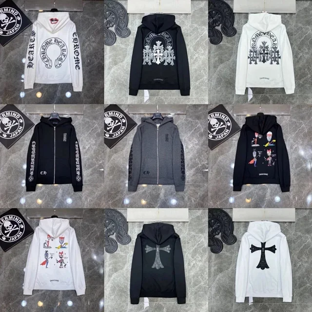 Chrome Hearts Hoodies & Sweatshirts Graphic Pullover Hoodie product detail image 3