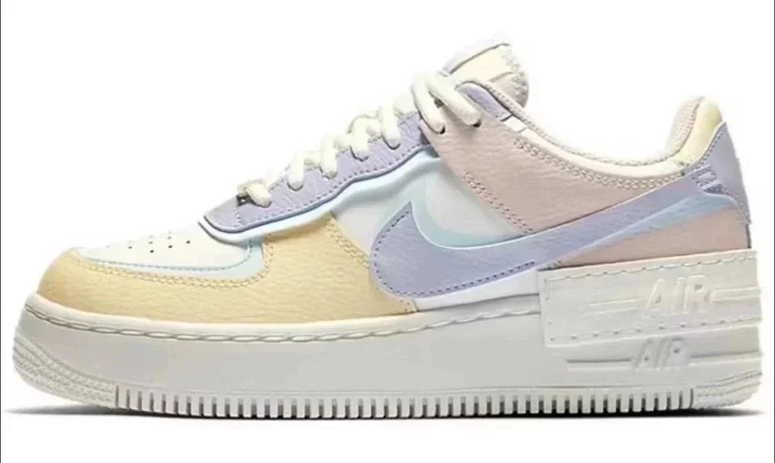 AF1 Macaron White Blue Pink CL0919-106