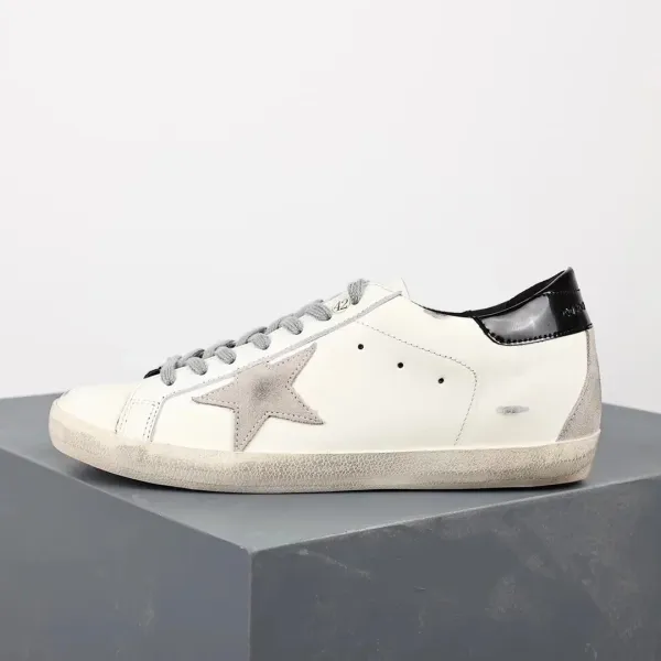 Golden Goose Superstar Glitter Silver Sneakers - 4
