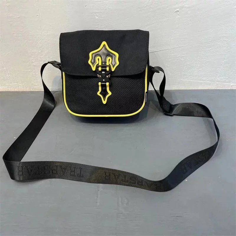 Trapsstar Trapsstar Black & Yellow Crossbody Bag Black