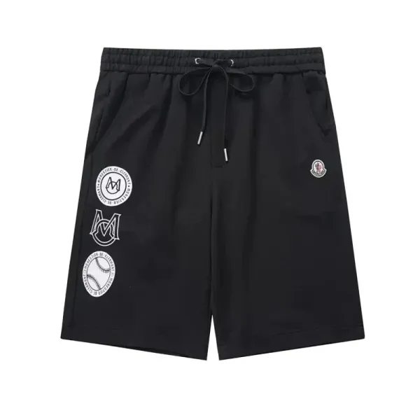 Moncler Genius White Logo-Embroidered Shorts - 15