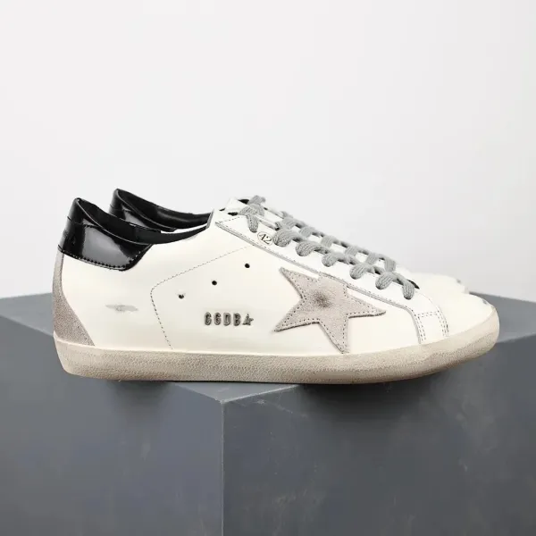 Golden Goose Superstar Glitter Silver Sneakers - 5
