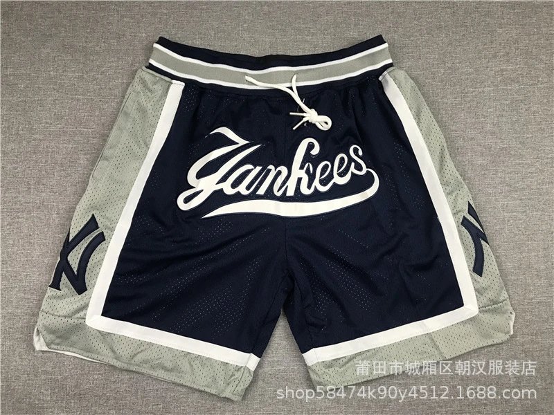 Just Don Shorts — Yankees colorway — USFans Spreadsheet photo