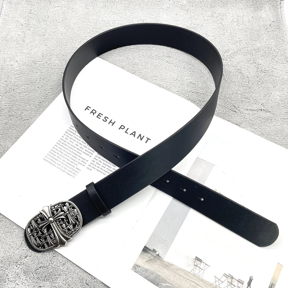 Chrome Hearts belt — [Multi-Cross] Crowe Belt colorway — USFans Spreadsheet photo