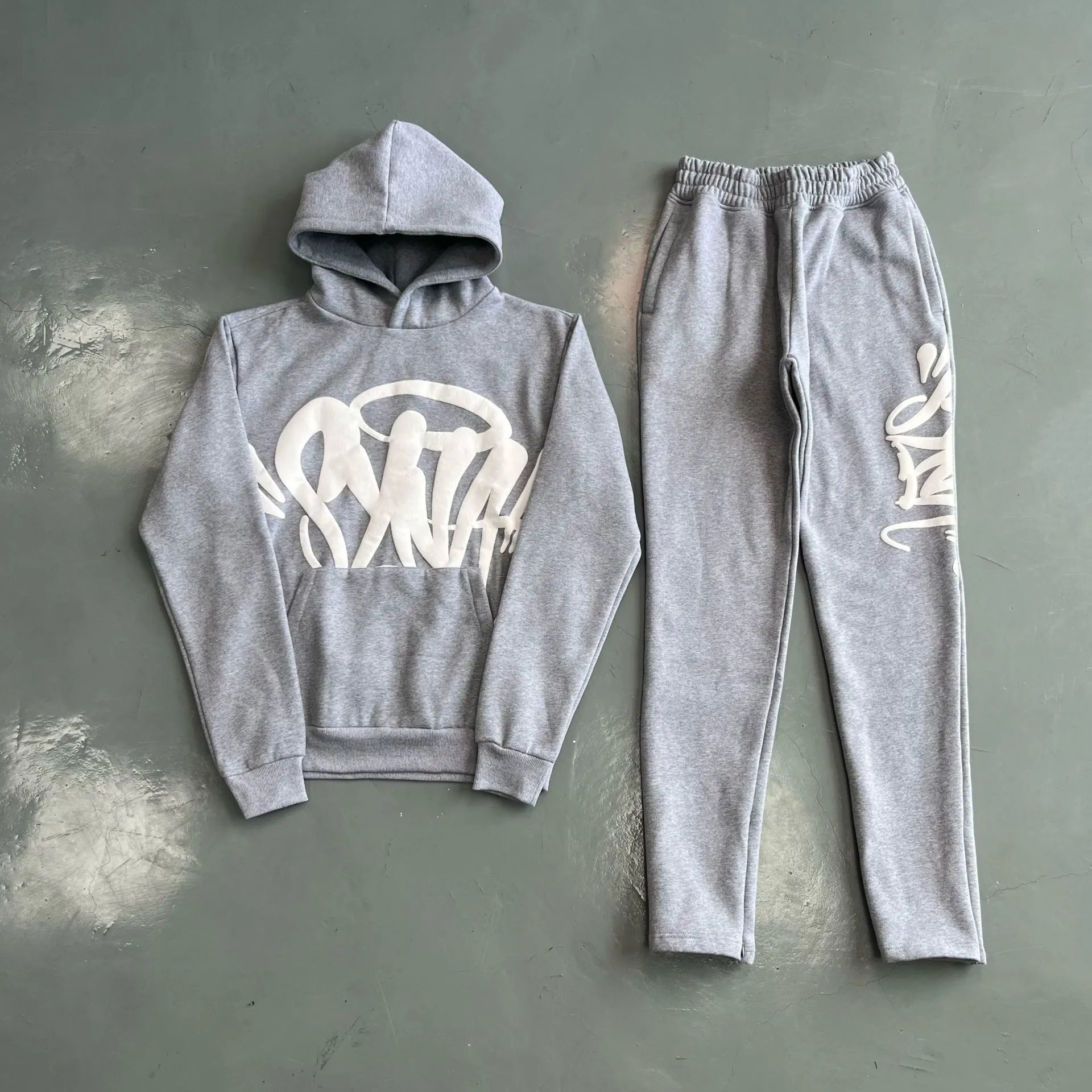 Syna Tracksuit Black-Grey