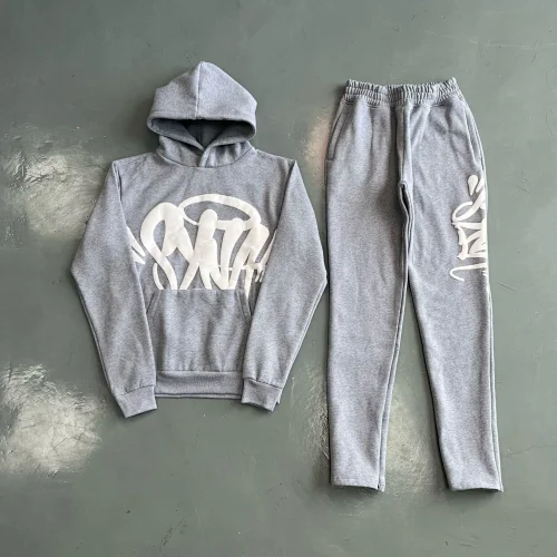 Syna Tracksuit Negro-Gris
