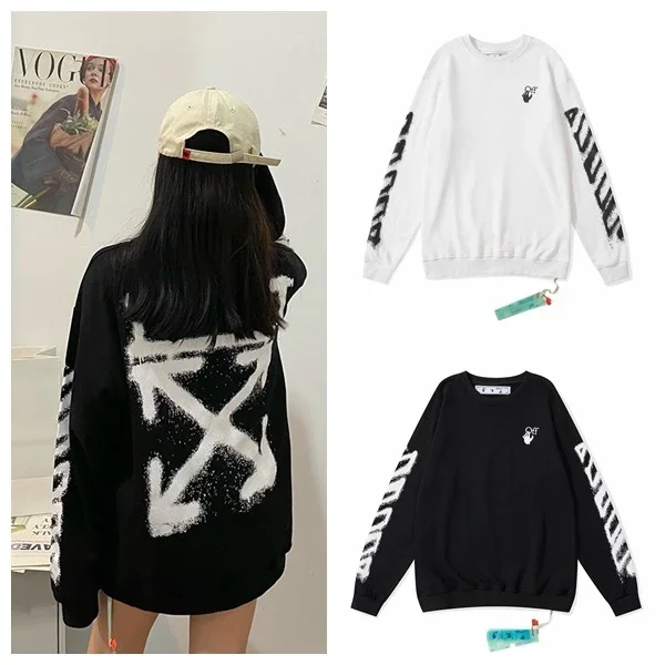 Off-White Sudadera Cuello Redondo