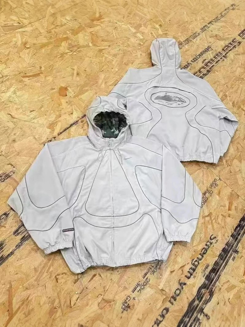 Reversible Windbreaker - rep bluzy z kapturem