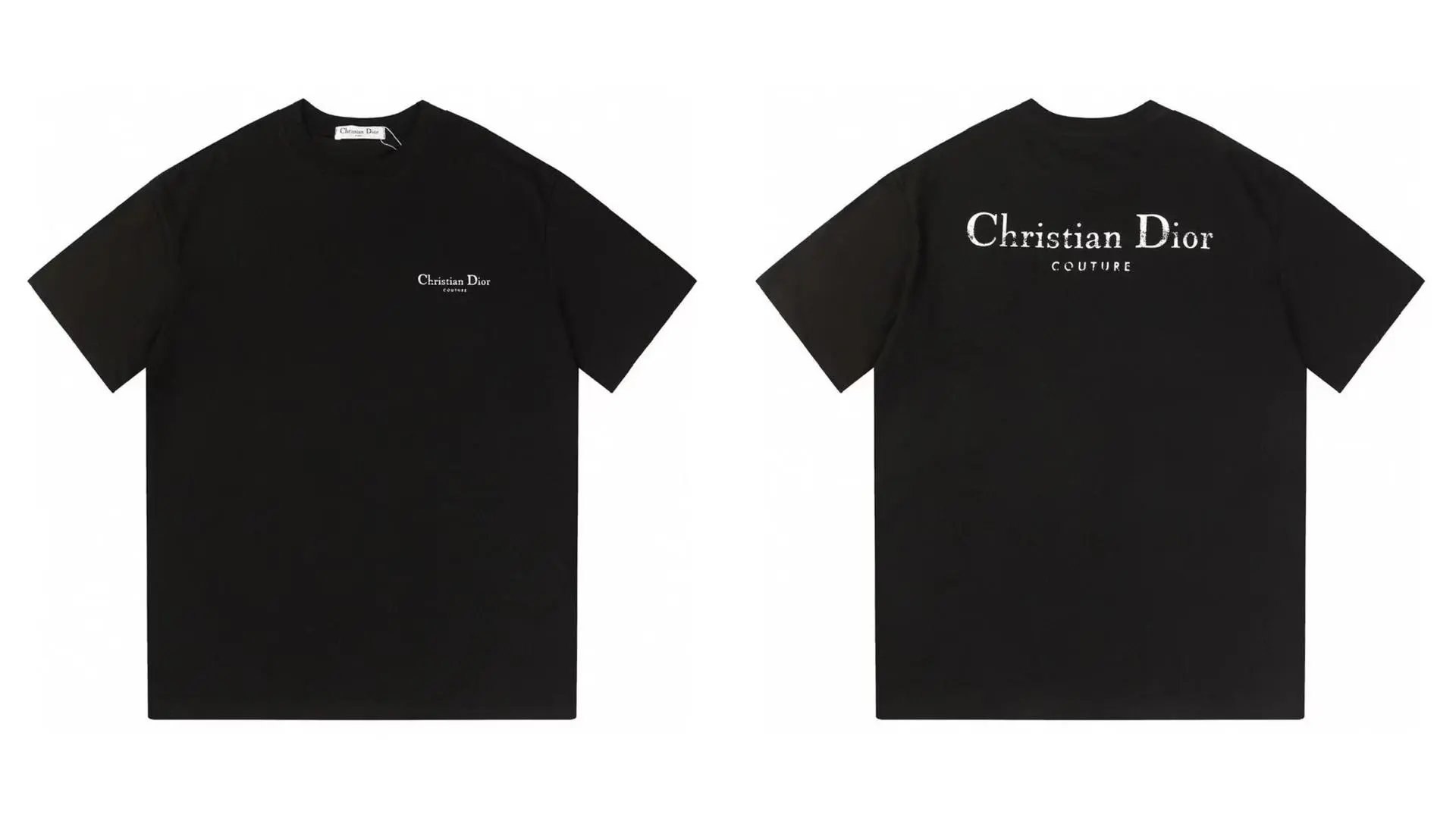 DIOR Tee — 2537 black colorway — USFans Spreadsheet photo