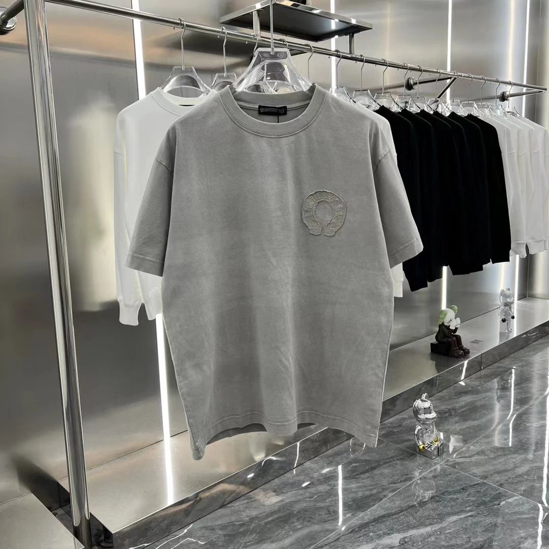 Chrome Hearts T-Shirts — Washing water gray {the color of the obj colorway — USFans Spreadsheet photo