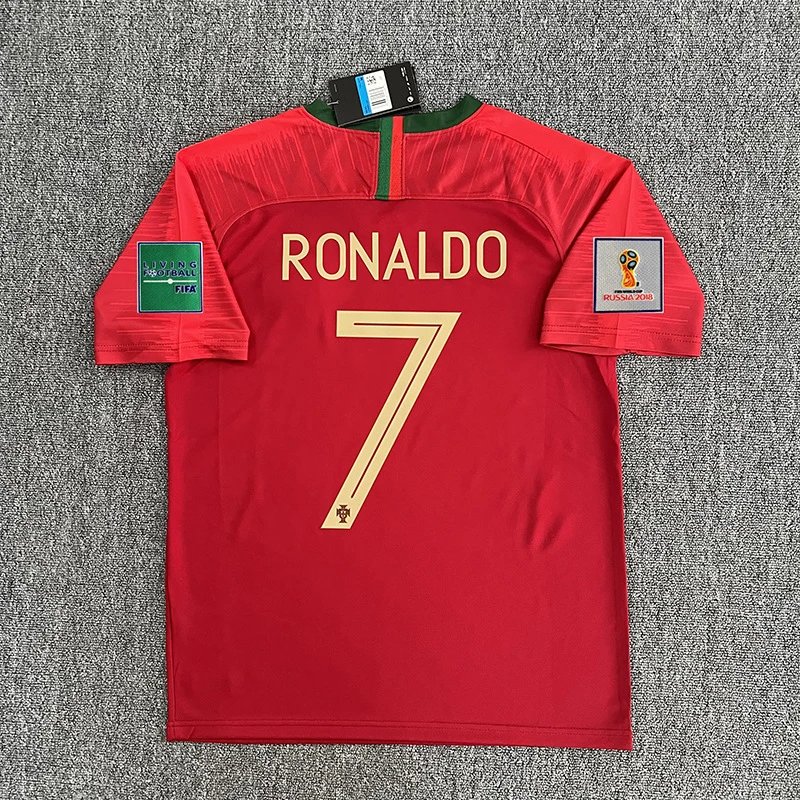 Real Madrid 16-17 T-Shirt — 2018 at home to Portugal colorway — USFans Spreadsheet photo