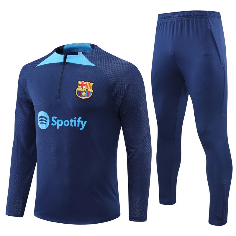 Barcelona Tracksuit — 2223 Barca royal blue [steel pressure]] colorway — USFans Spreadsheet photo