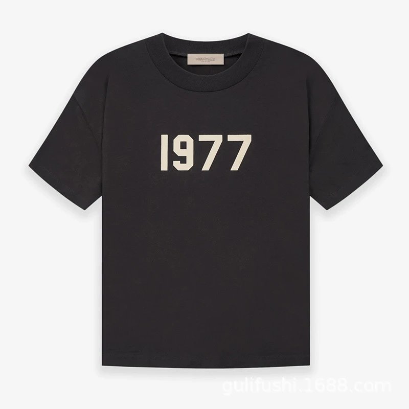 Essentials 1977 T-Shirt — Black Iron colorway — USFans Spreadsheet photo