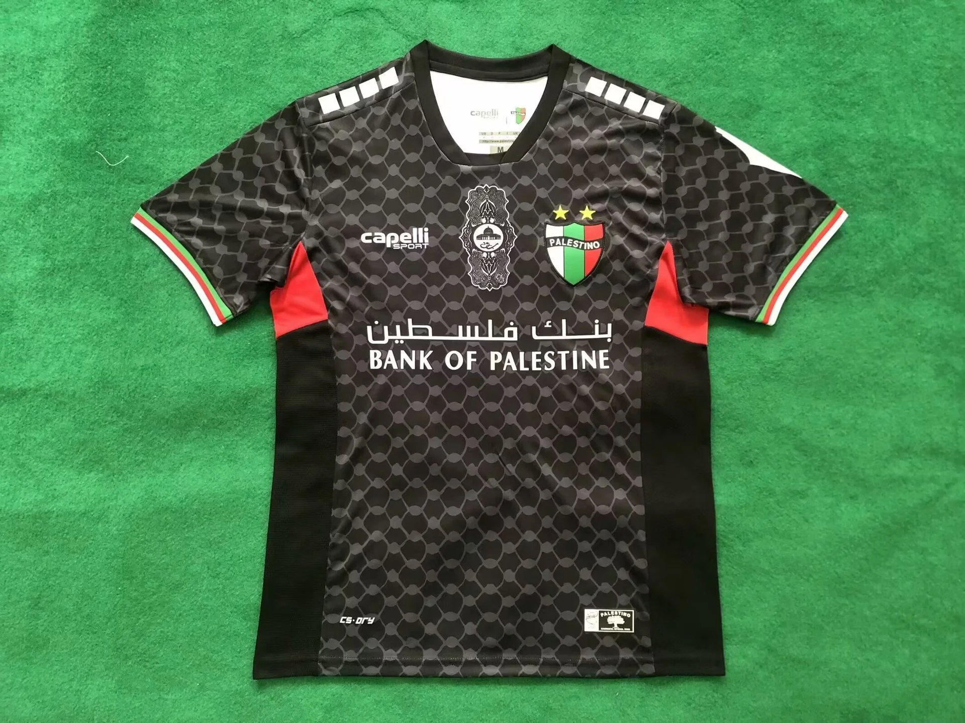 Palestine Jersey — 2425 black Palestine away colorway — Kakobuy Spreadsheet photo