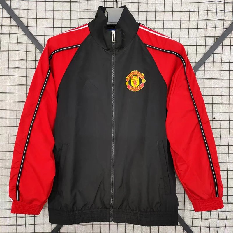 Vintage Jersey Hoodie Zip — Manchester United Vintage One-sided Coat colorway — USFans Spreadsheet photo