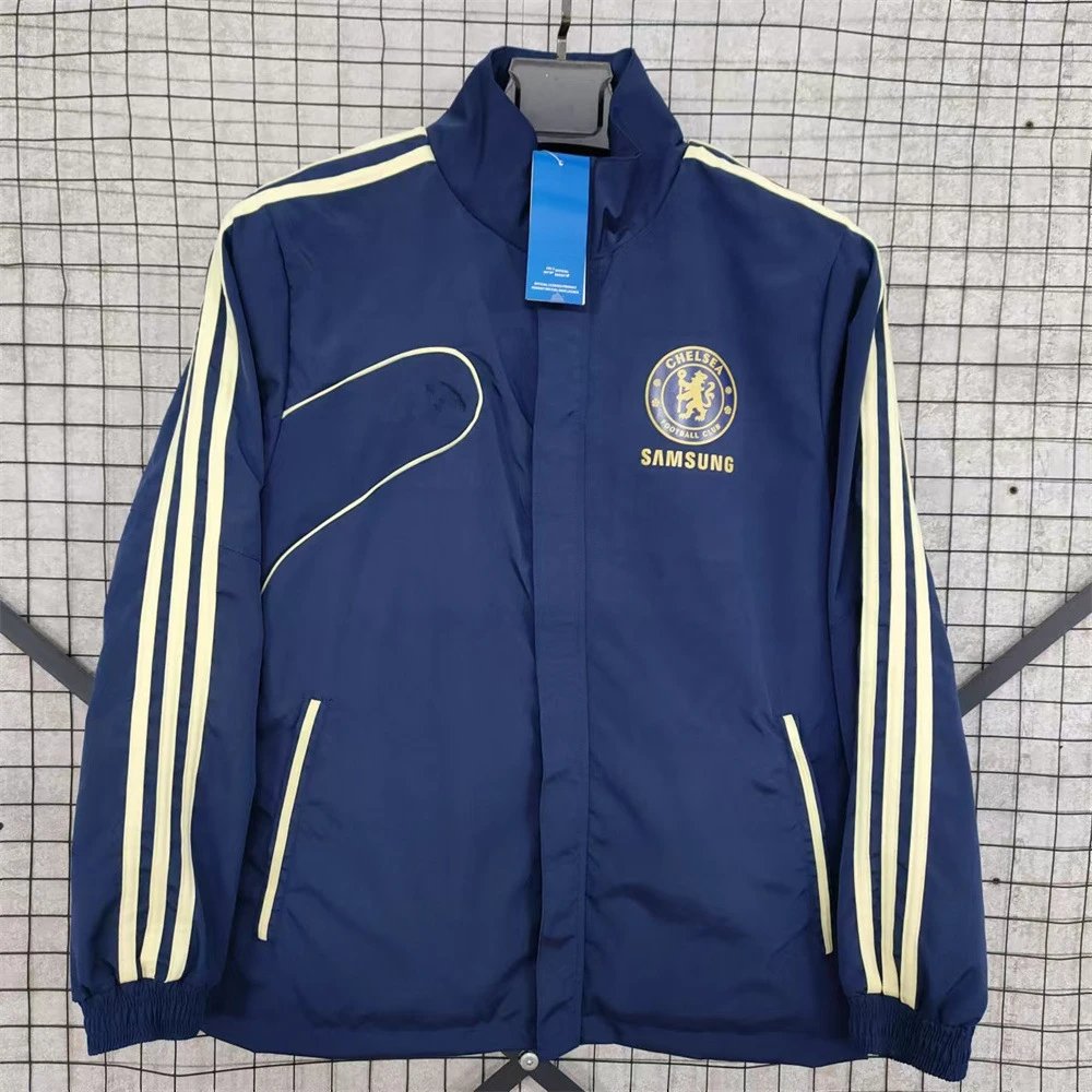 Vintage Jersey Hoodie Zip — Chelsea single-sided trench coat colorway — USFans Spreadsheet photo