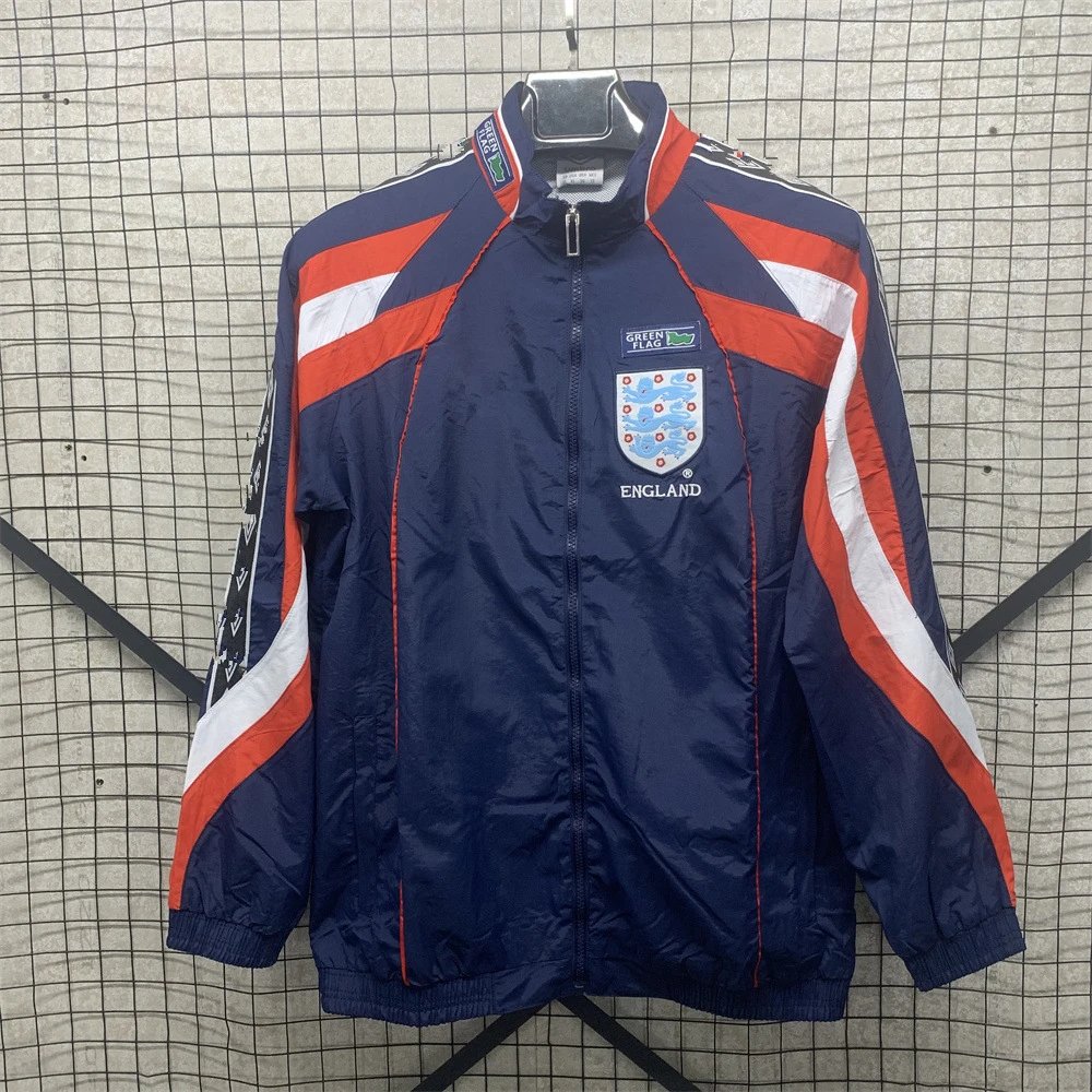 Vintage Jersey Hoodie Zip — England Vintage Windbreaker Single-sided colorway — USFans Spreadsheet photo