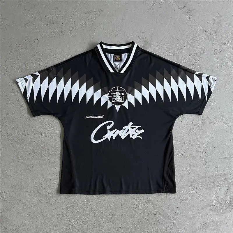 Corteiz Jersey — Black/8890 colorway — USFans Spreadsheet photo