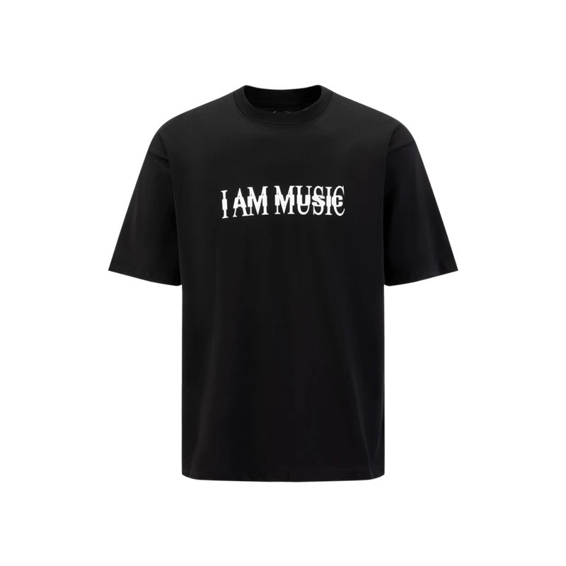 I AM MUSIC Black T-Shirt
